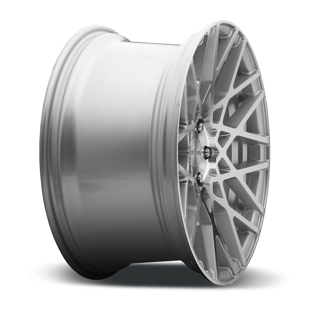 ROTIFORM BLQ - GLOSS SILVER MACHINED - Saikospeed