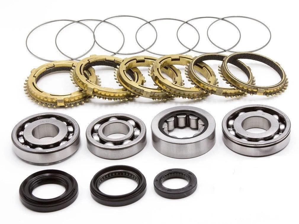 Synchrotech 2005-2006 RSX Type S, 2006-2010 Civic Si, 2005-2006 CTR K20 6 speed - Kit Includes: SYN117 Carbon Synchro Set (Single Cone 5/6) , SP117 Synchro Springs, BSK-K20 Bearing and Seal Kit