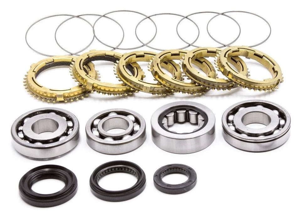 Synchrotech 2001-2005 JDM ITR, 02-04 CTR K20 6 speed - Includes: SYN118 Carbon Synchro Set  (Dual Cone 5/6), SP117 Synchro Springs,   BSK-K20 Bearing and Seal Kit