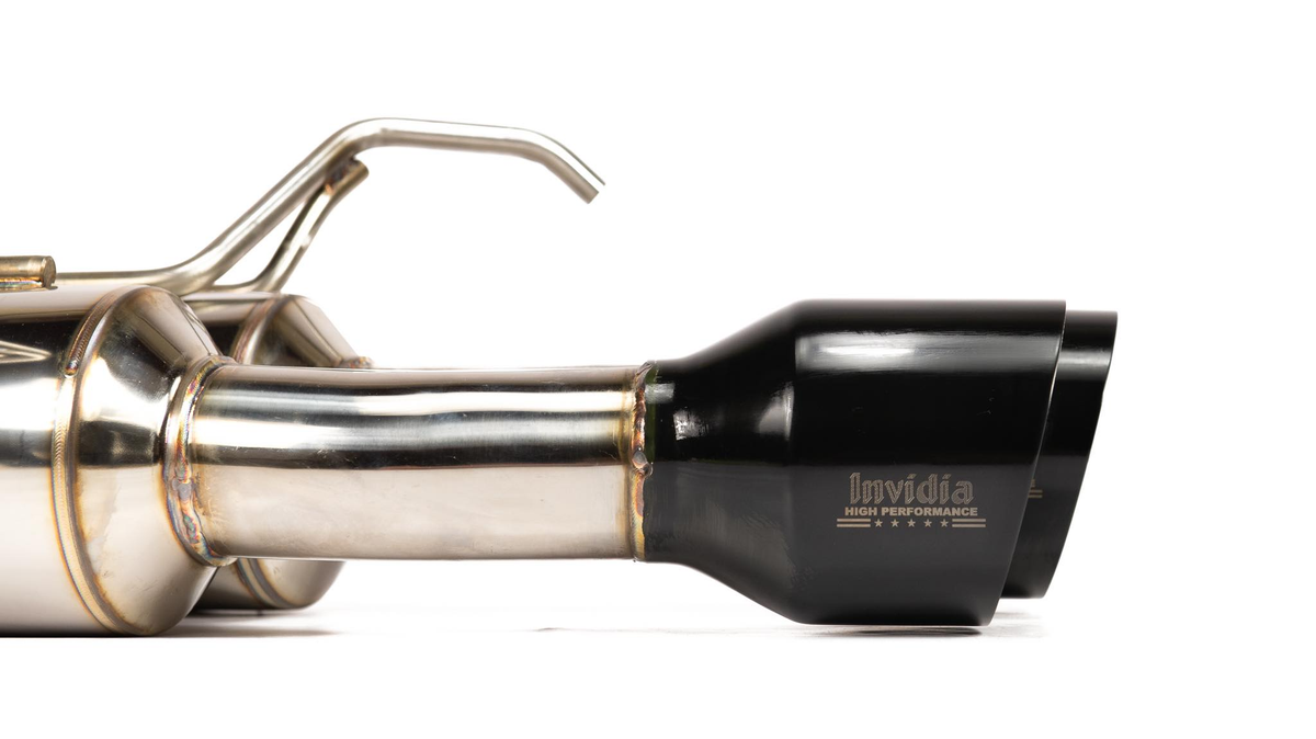 Invidia 2015+ Subaru WRX / STI Gemini/R400 Single Layer Quad Black Tip Cat-Back Exhaust