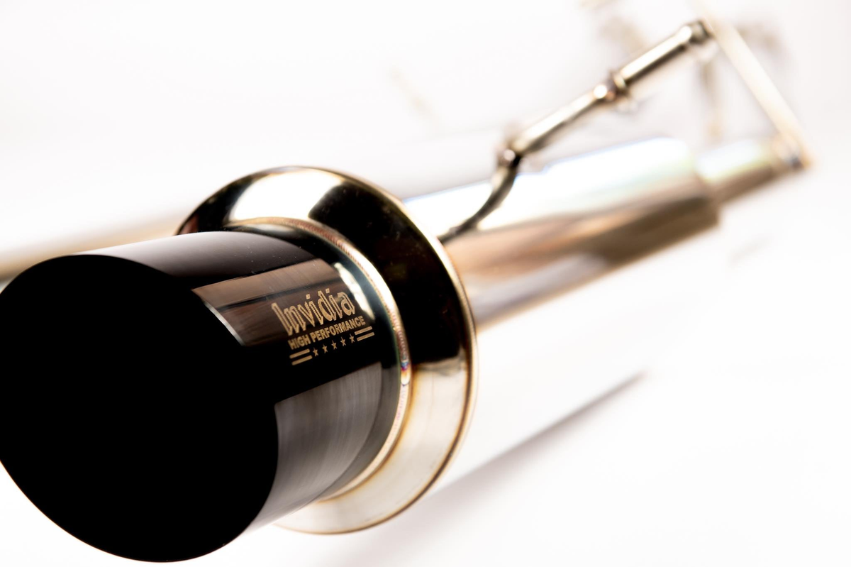Invidia 2015+ Subaru WRX / STI Gemini/R400 Single Layer Quad Black Tip Cat-Back Exhaust