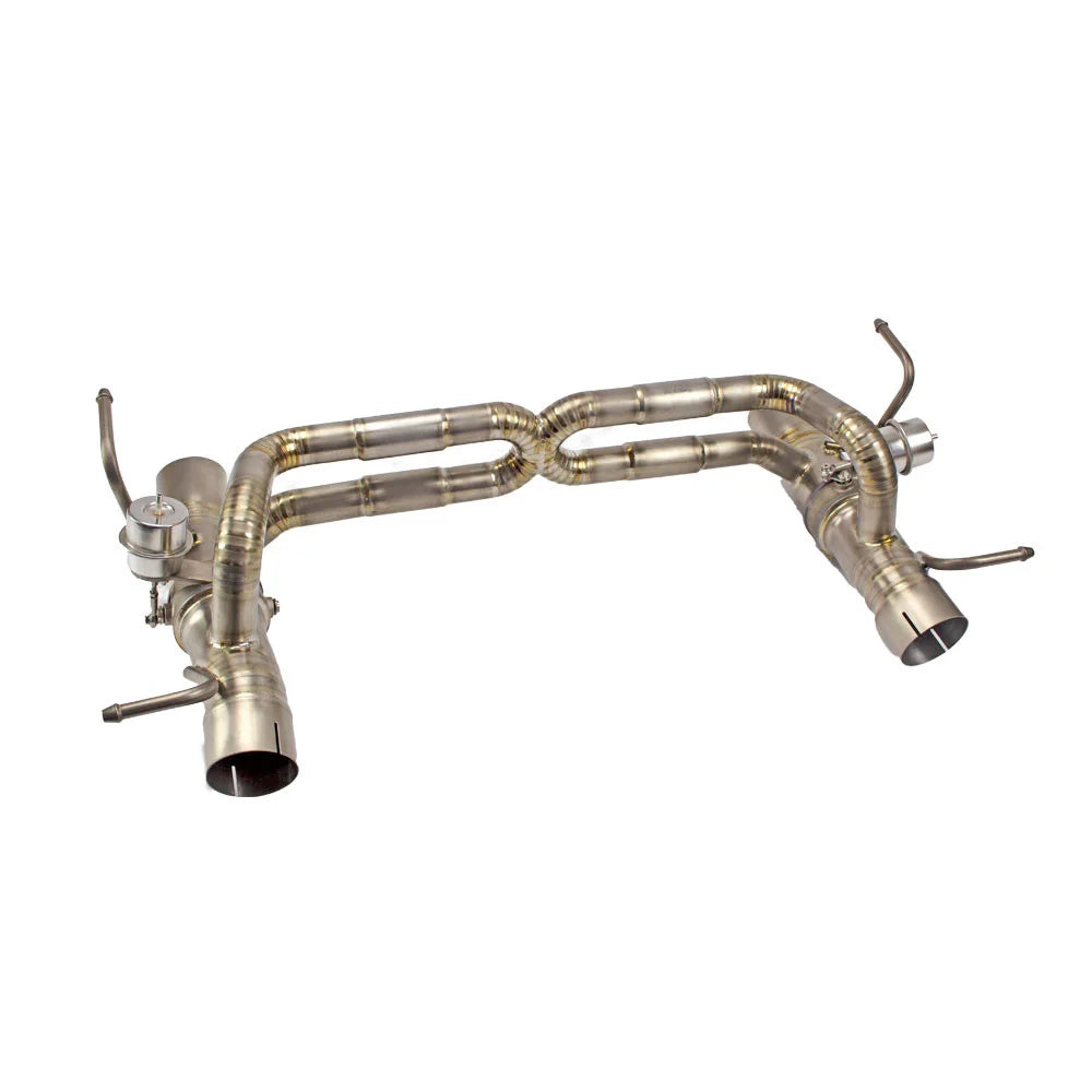 Rev9Power Axle-Back FlowMAXX Titanium Dual Tone Exhaust System for Ferrari 488 GTB / Spider 2015-20