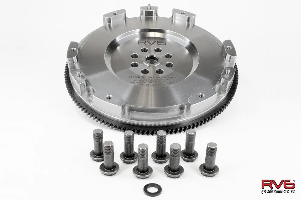 RV6 Performance 1.5T FK8 Clutch Retro Flywheel For 2016+ Honda Civic 1.5T (Type R Retrofit)