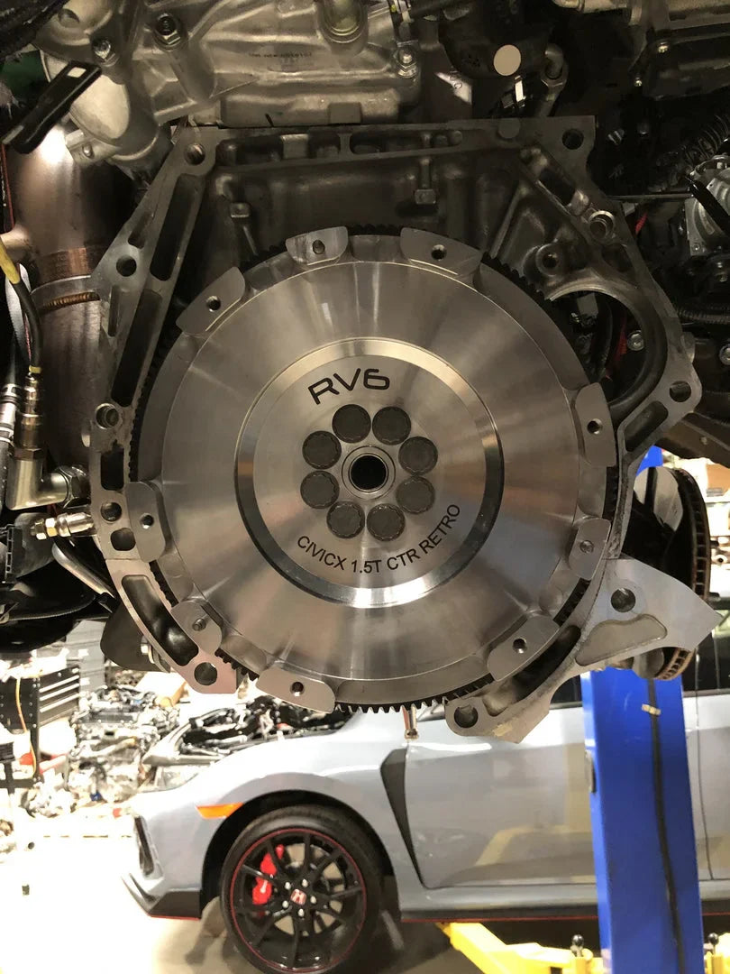 RV6 Performance 1.5T FK8 Clutch Retro Flywheel For 2016+ Honda Civic 1.5T (Type R Retrofit)
