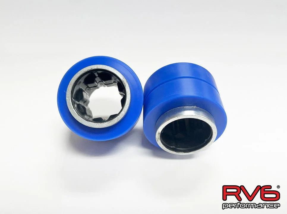 RV6 Performance 16+ CivicX Solid Front Compliance Mount Bushings And Shims V2 Replacement Kit