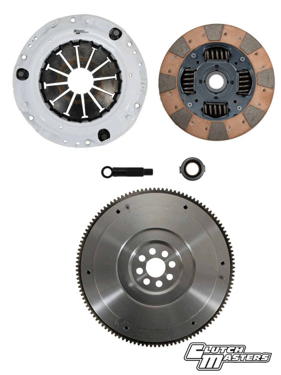 Clutch Masters 09-13 Acura TSX 2.4L 6-Speed FX-500 6-Puck Rigid Ceramic Clutch Kit w/Steel Flywheel