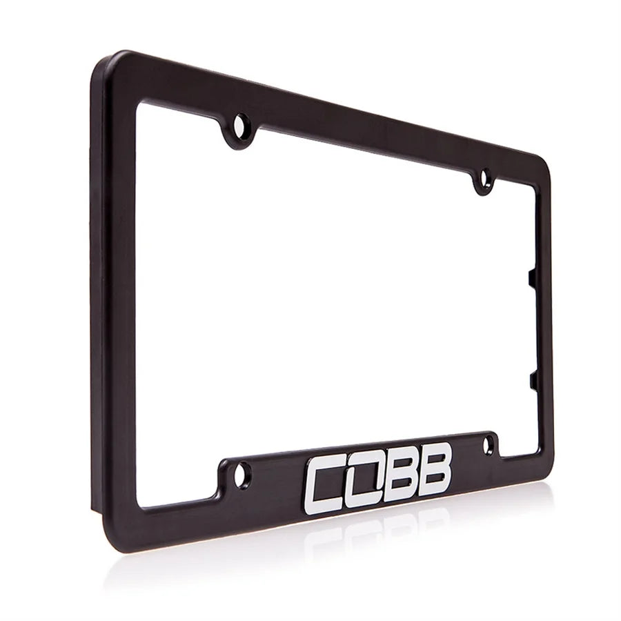 COBB New Black License Plate Frame