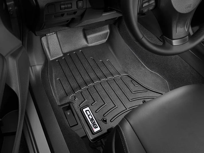 COBB x WeatherTech Front and Rear FloorLiner Set Subaru WRX 2022-2025