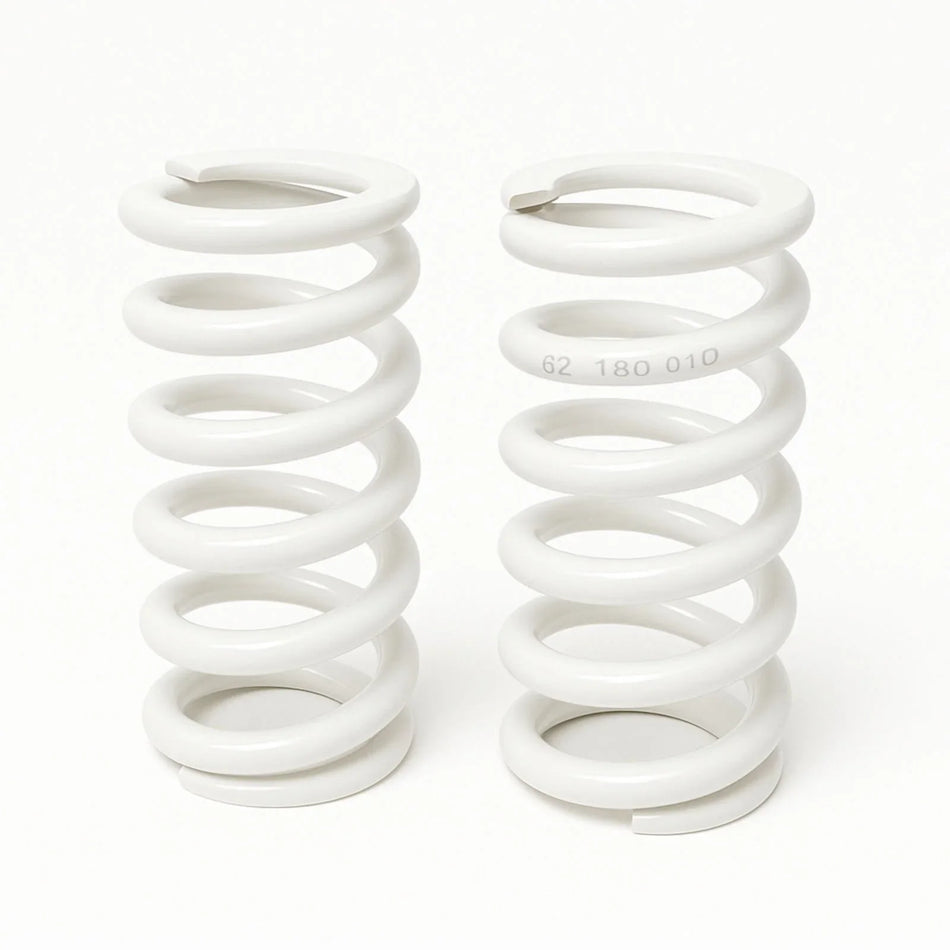 Rev9Power Custom Coilover Springs 10KG / 180MM / 62MM ID (set of 2) - WHITE