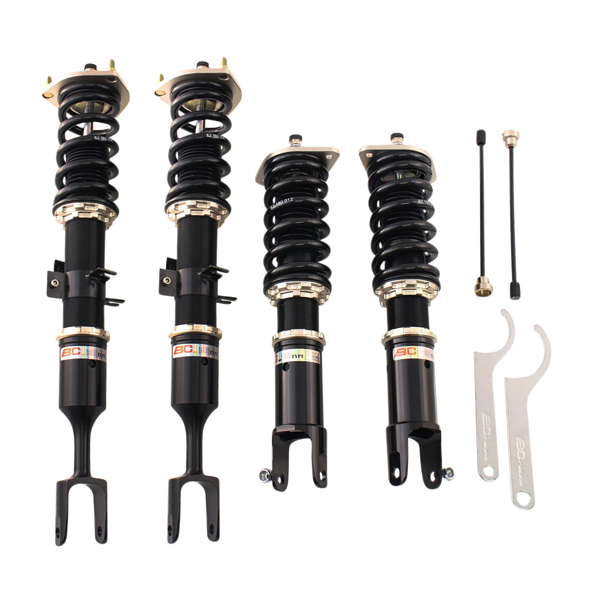 BC Racing BR Series Coilovers - Extreme Low fits 2023+ Nissan 400Z (True Rear)