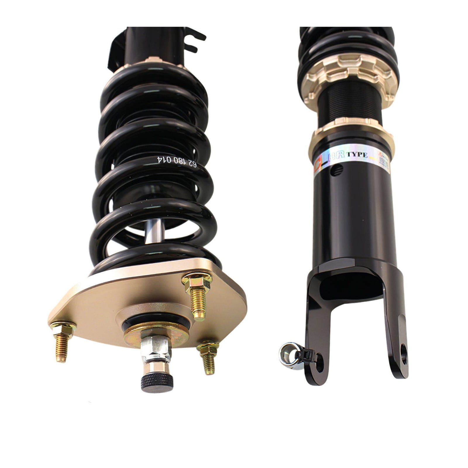 BC Racing BR Series Coilovers - Extreme Low fits Nissan 370Z 2009-2020 (True Rear)