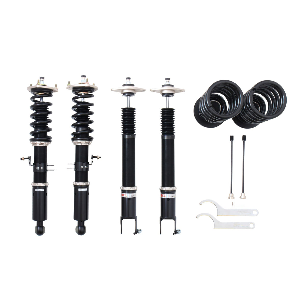 BC Racing BR Series Coilovers - fits Nissan 370Z 2009-2020 - Saikospeed