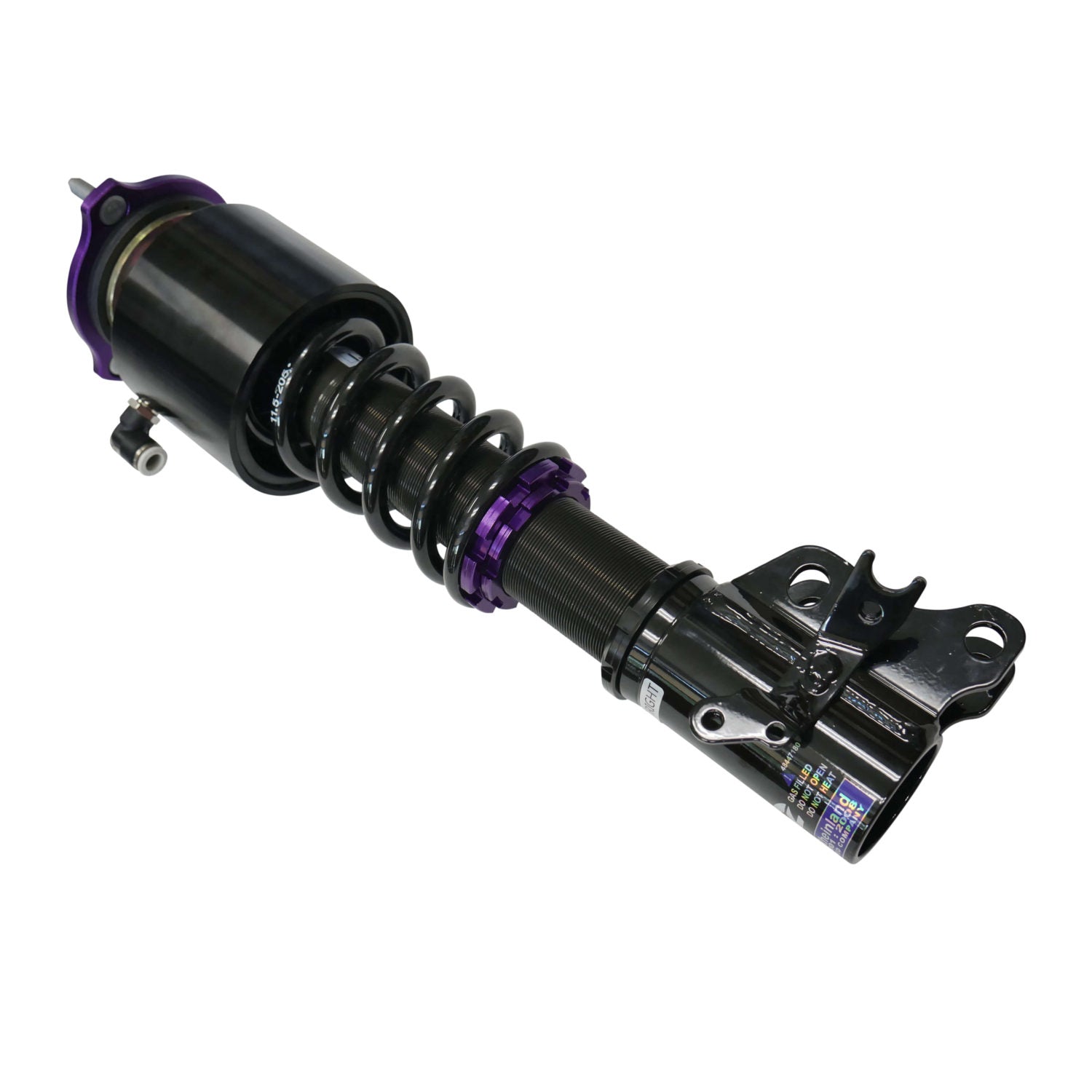 D2 Racing RS Coilovers w/ Front Air Cups 17+ Honda Civic