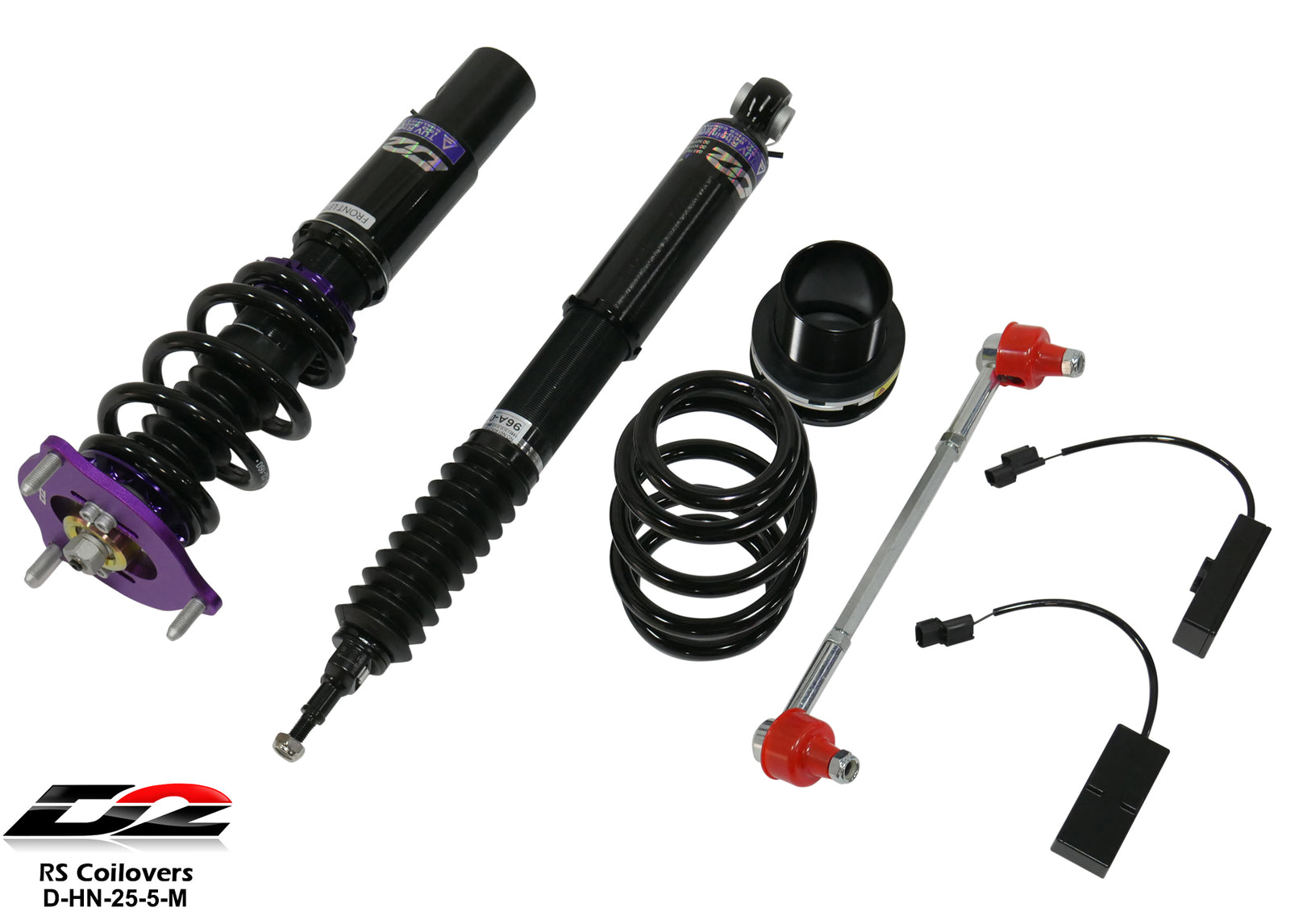 D2 Racing RS Coilovers w/ ADS Bypass Modules 17+ Honda Civic Si 18+ Honda Accord