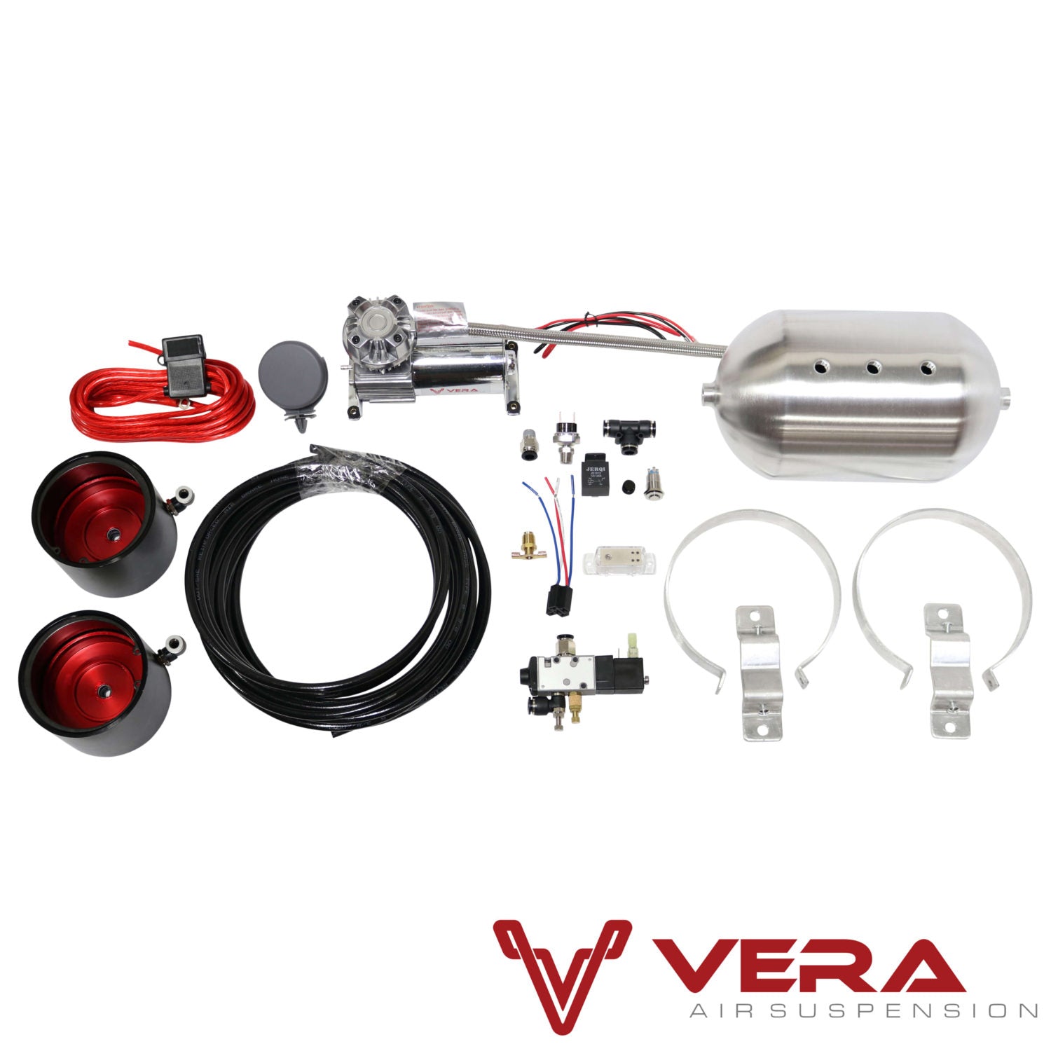 D2 Racing RS Coilovers w/ Front Air Cups + Gold Control System 17+ Honda Civic Si 18+ Honda Accord