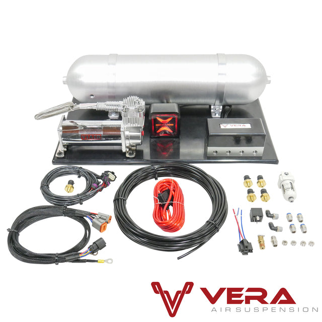 D2 Racing Air Struts w/ VERA AccuAir e+ Connect Pressure 17+ Honda Civic Type R