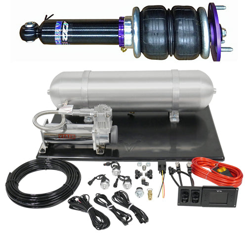 D2 Racing Air Struts w/ VERA Element Management 17+ Honda Civic Type R