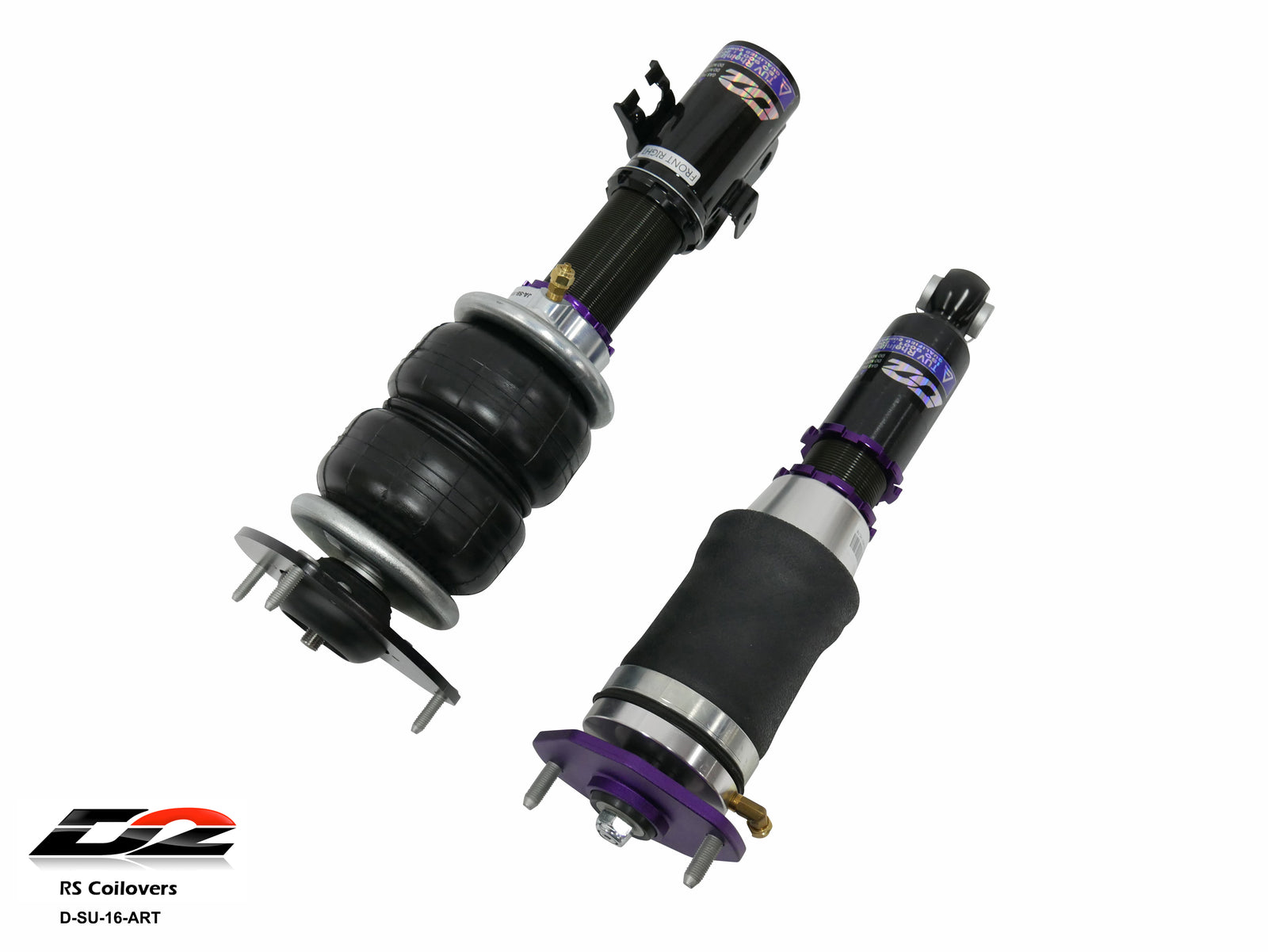 D2 Racing Air Struts w/ VERA Element Management 03-09 Subaru Legacy