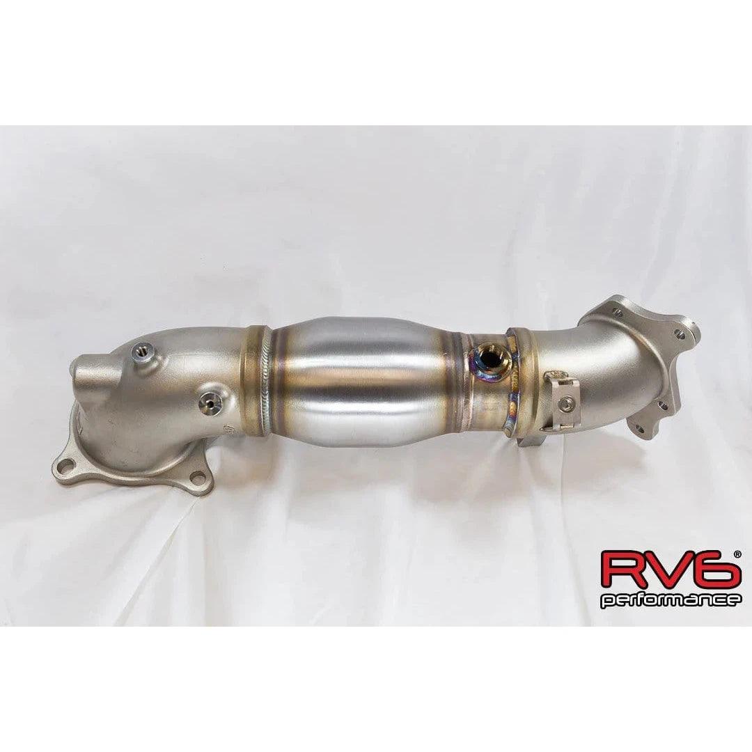 RV6 Performance High Temp Catted Downpipe for 18+ Accord 2.0T - Saikospeed