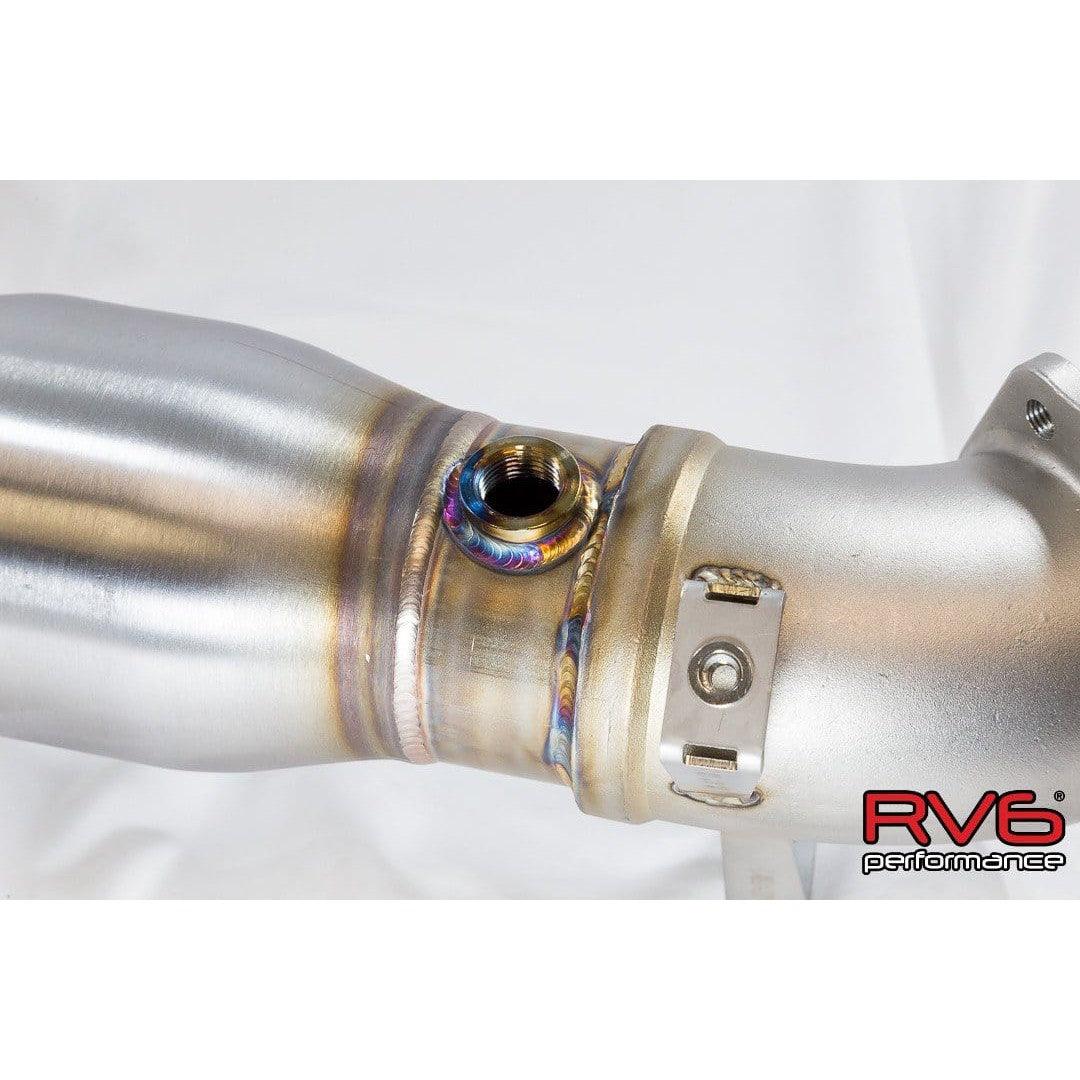 RV6 Performance High Temp Catted Downpipe for 18+ Accord 2.0T - Saikospeed