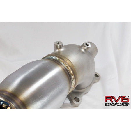 RV6 Performance High Temp Catted Downpipe for 18+ Accord 2.0T - Saikospeed