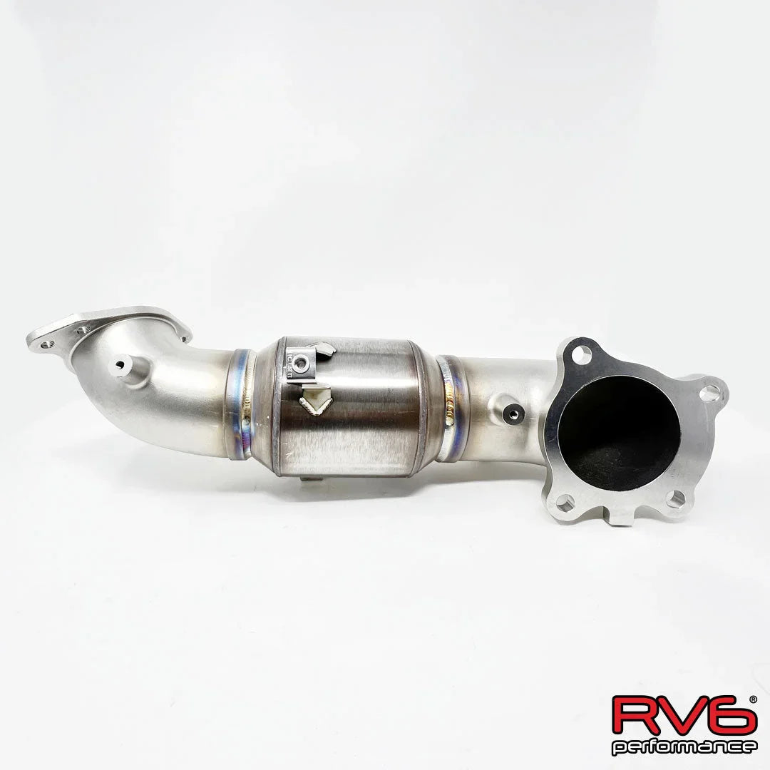 RV6 Performance Gesi G-Sport Catted Downpipe For 17-22 Accord 1.5T