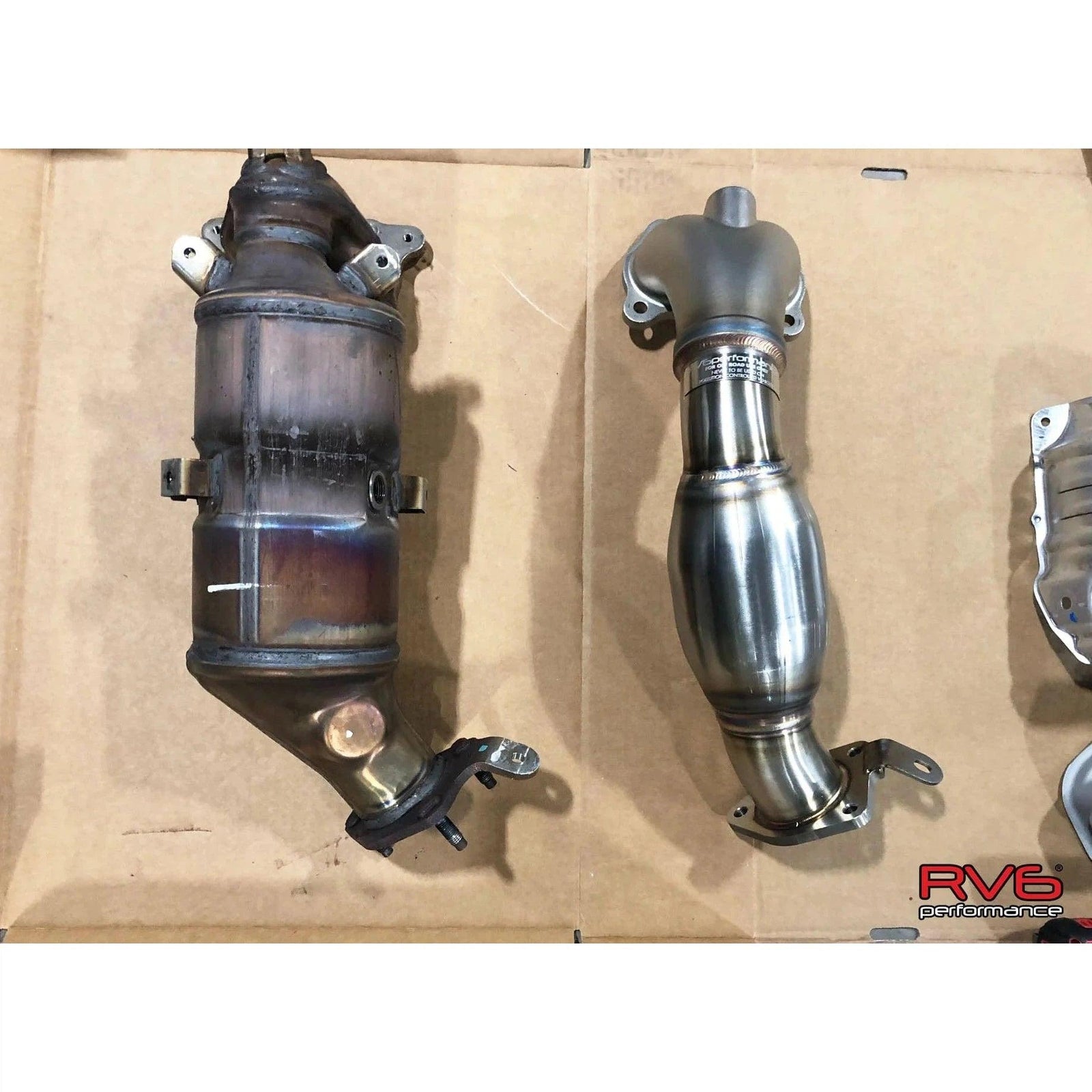 RV6 Performance Catted Downpipe Upgrade for 2016-2021 Civic 2.0L N/A - Saikospeed