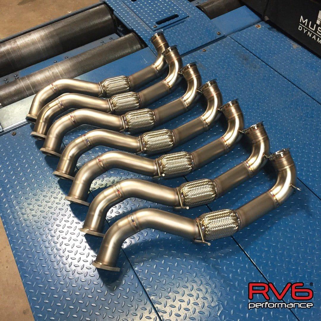 RV6 Performance Catted Downpipe & Front Pipe Combo for 16+ Civic 1.5T - Saikospeed