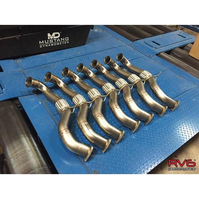 RV6 Performance Catted Downpipe & Front Pipe Combo for 16+ Civic 1.5T - Saikospeed