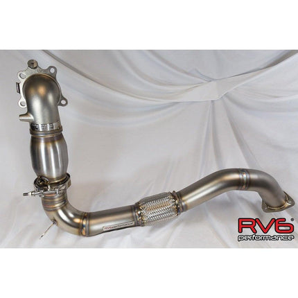 RV6 Performance Catted Downpipe & Front Pipe Combo for 16+ Civic 1.5T