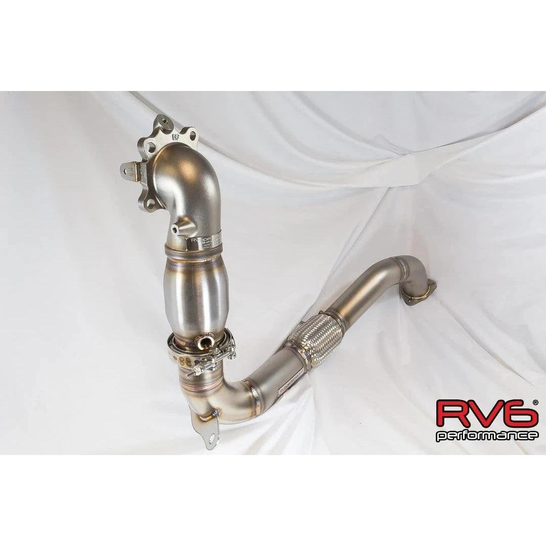 RV6 Performance Catted Downpipe & Front Pipe Combo for 16+ Civic 1.5T - Saikospeed