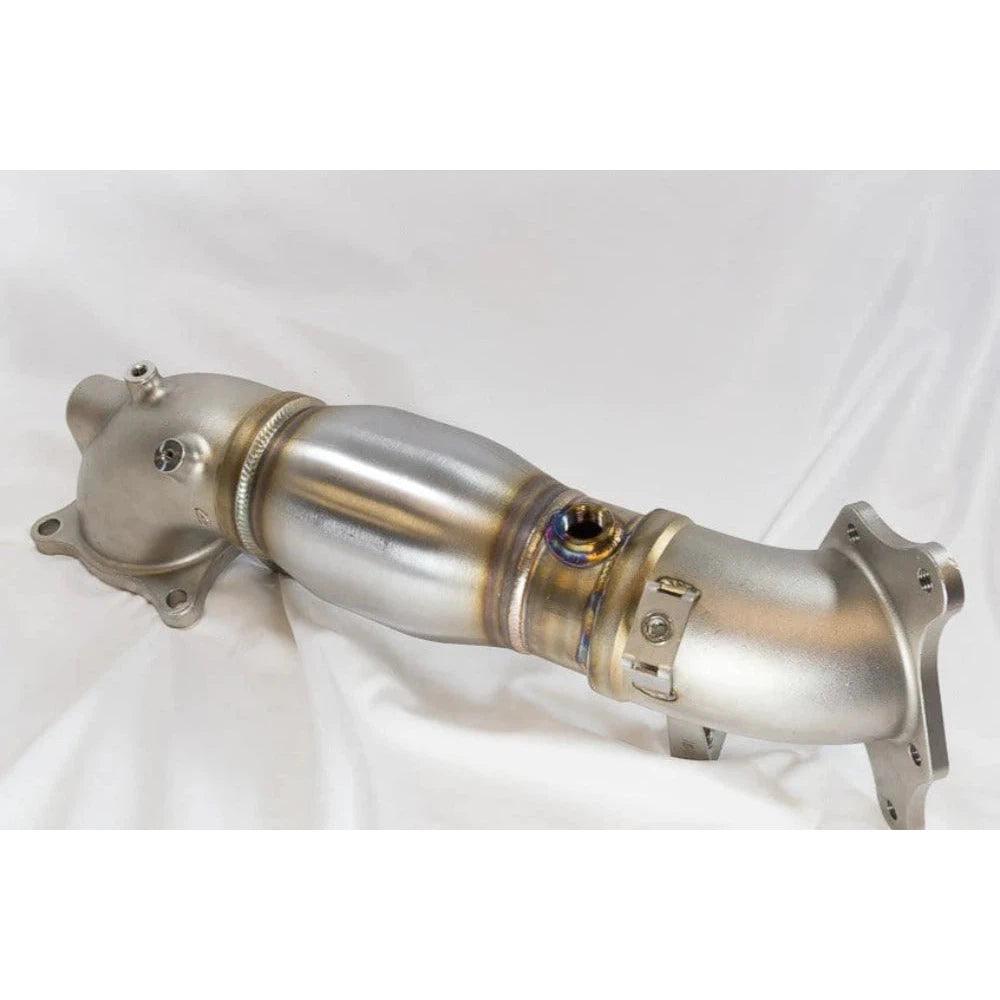 RV6 Performance High Temp Catted Downpipe for 17+ Civic Type R 2.0T FK8/FL5 - Saikospeed