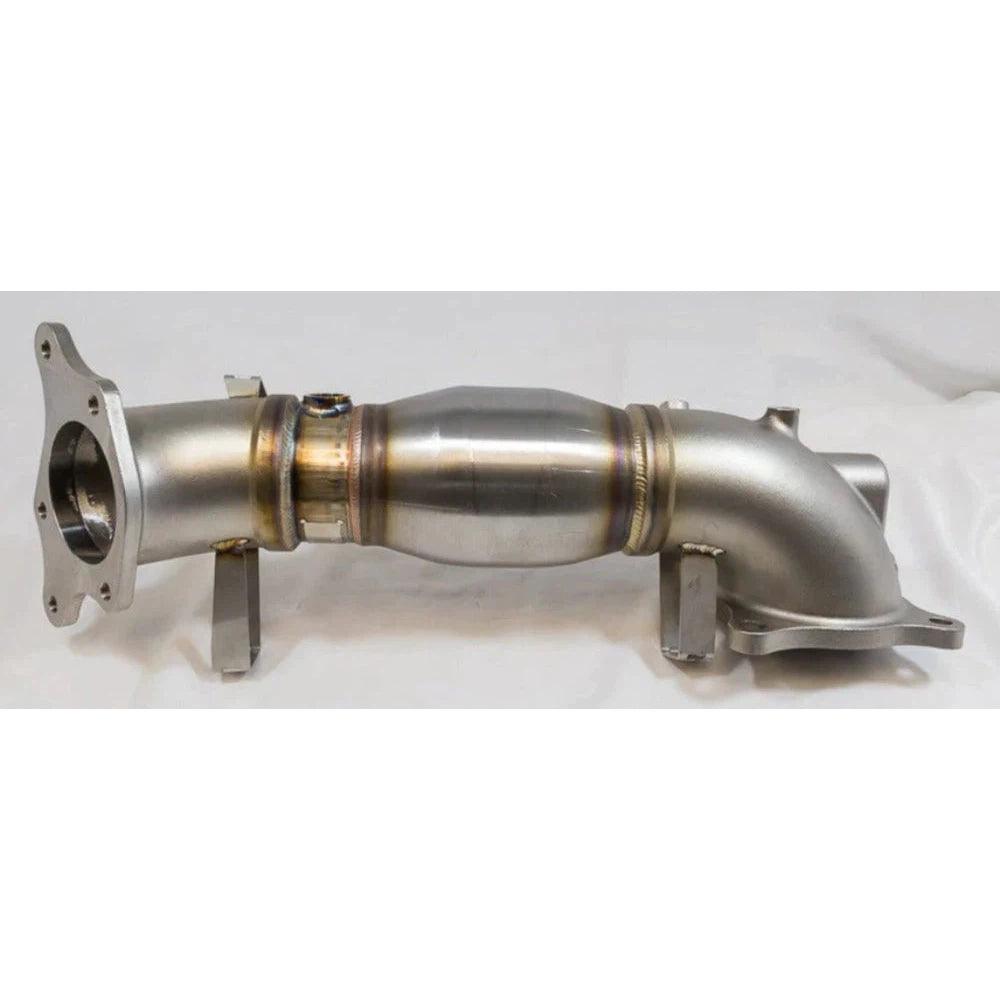 RV6 Performance High Temp Catted Downpipe for 17+ Civic Type R 2.0T FK8/FL5 - Saikospeed