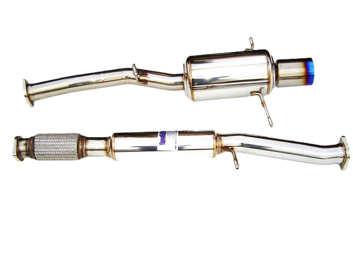 Invidia 02+ WRX/STi 76mm G200 Titanium Tip Cat-back Exhaust