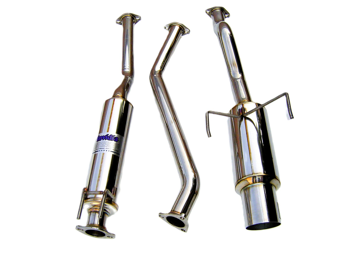 Invidia 01+ Civic EX 2DR/4DR 60mm (101mm tip) Cat-back Exhaust