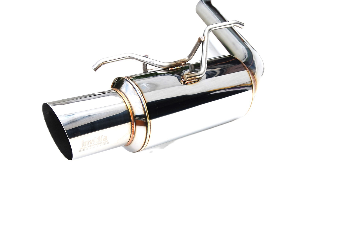Invidia 08+ WRX / 08-10 STi Hatch N1 Stainless Steel Tip Cat-back Exhaust