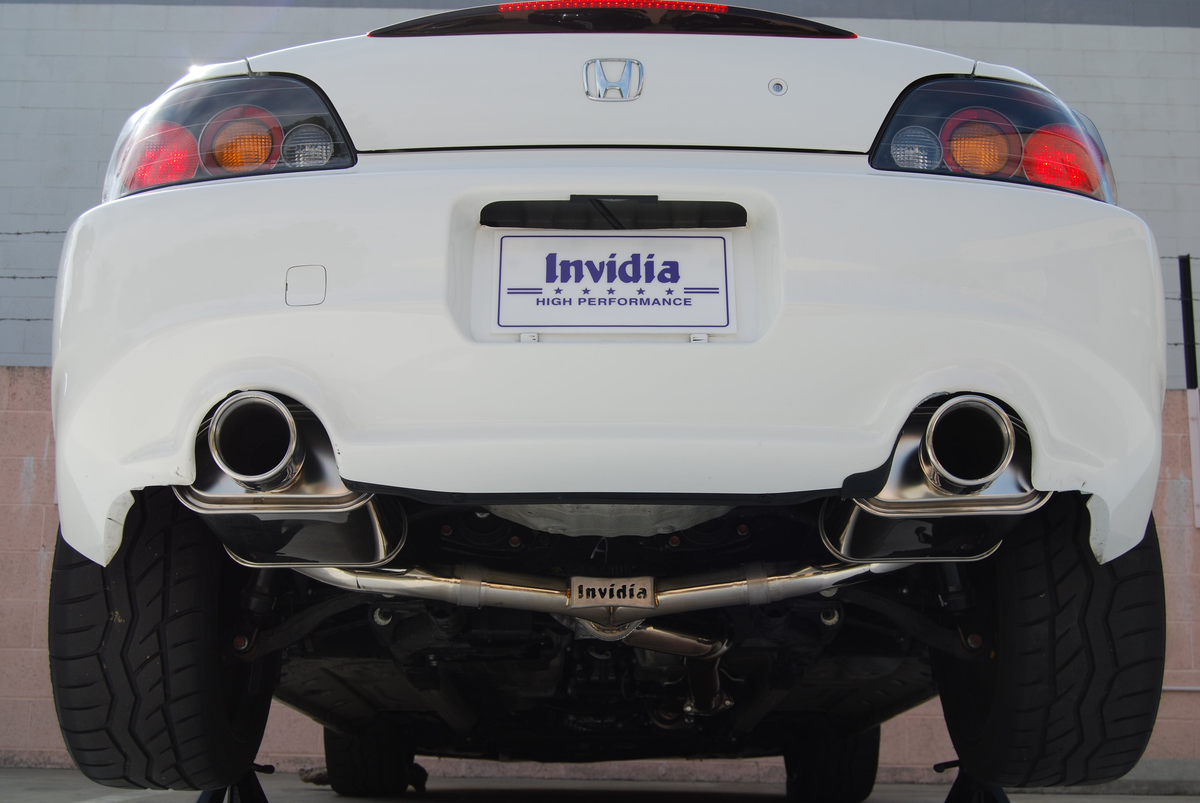 Invidia 00+ S2000 Q300 Dual Tip Cat-back