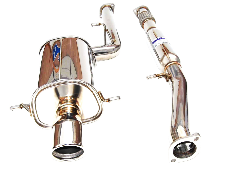 Invidia 02-07 WRX/STi 76mm Q300 Stainless Steel Cat-back Exhaust