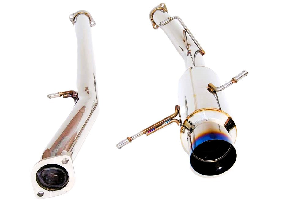 Invidia 02-07 WRX/STi 76mm N1 RACING Titanium Tip Cat-back Exhaust