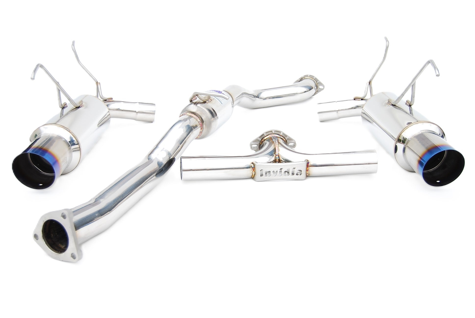 Invidia 00+ S2000 N1 70mm Dual Titanium Tip Cat-back Exhaust