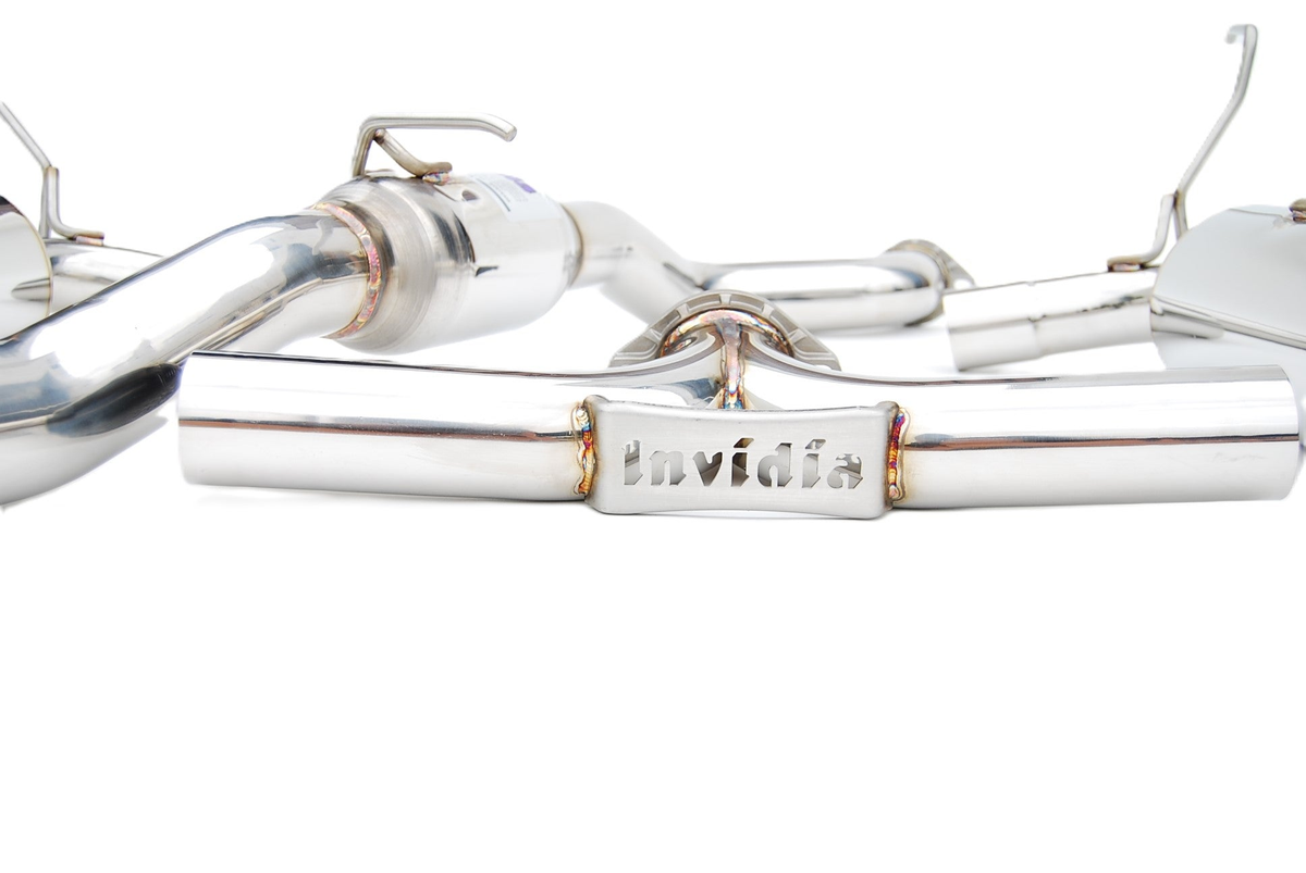 Invidia 00+ S2000 N1 70mm Dual Titanium Tip Cat-back Exhaust