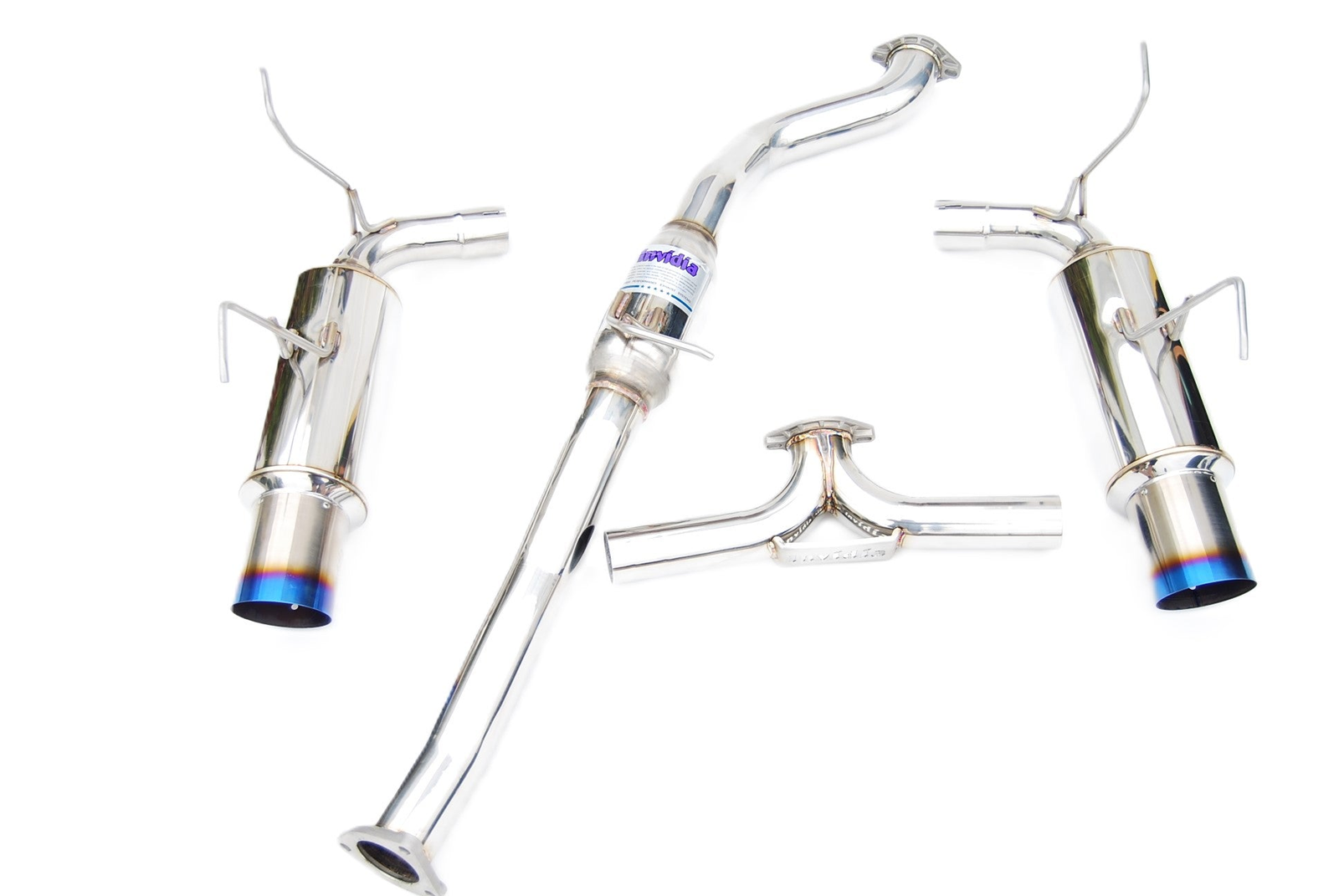 Invidia 00+ S2000 N1 70mm Dual Titanium Tip Cat-back Exhaust