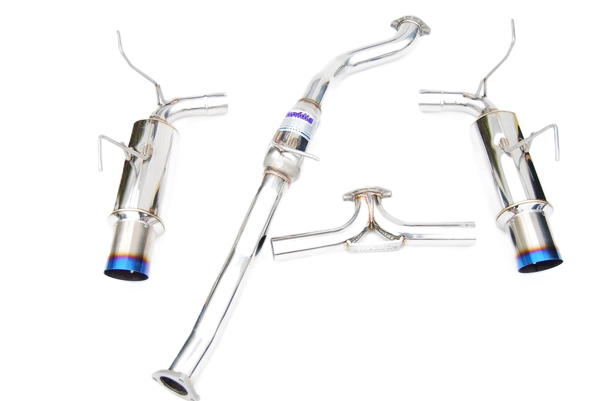 Invidia 00+ S2000 N1 70mm Dual Titanium Tip Cat-back Exhaust