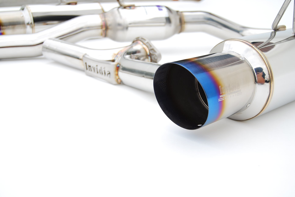 Invidia 00+ S2000 N1 70mm Dual Titanium Tip Cat-back Exhaust