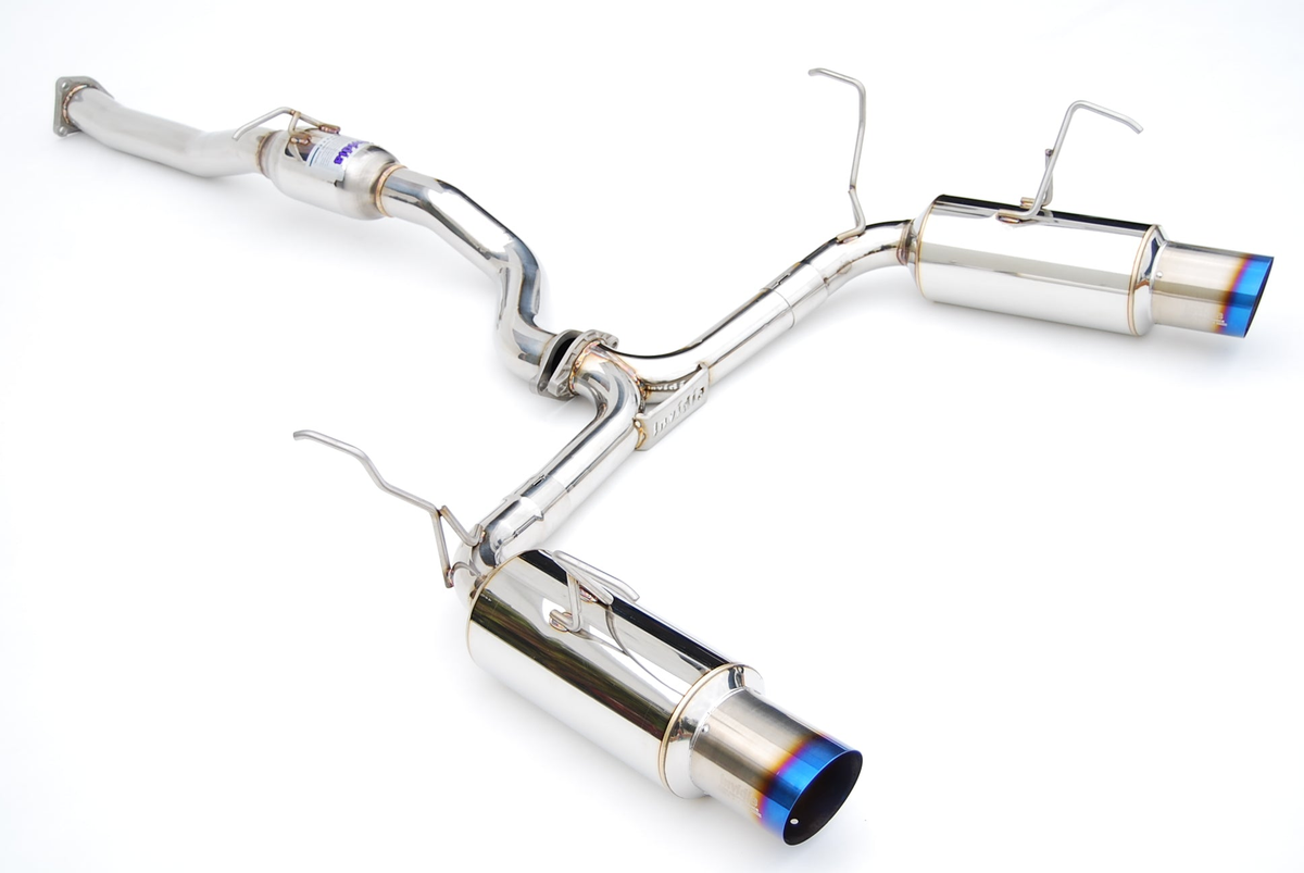 Invidia 00+ S2000 N1 70mm Dual Titanium Tip Cat-back Exhaust