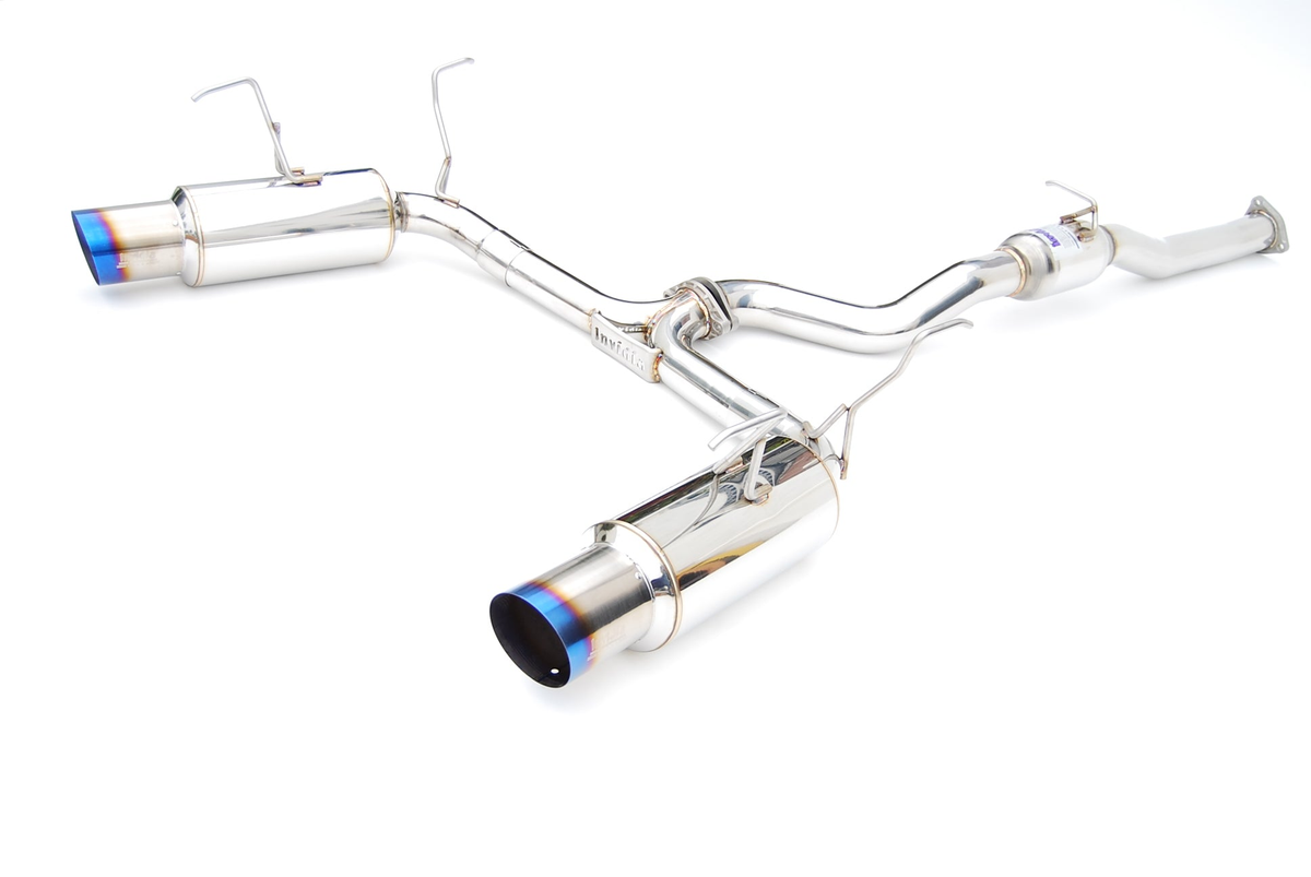 Invidia 00+ S2000 N1 70mm Dual Titanium Tip Cat-back Exhaust