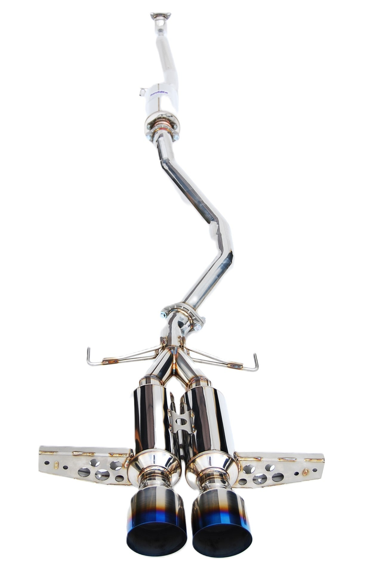 Invidia 2017+ Honda Civic Hatchback Sport/Sport Touring Gemini Titanium Tip Cat-back Exhaust