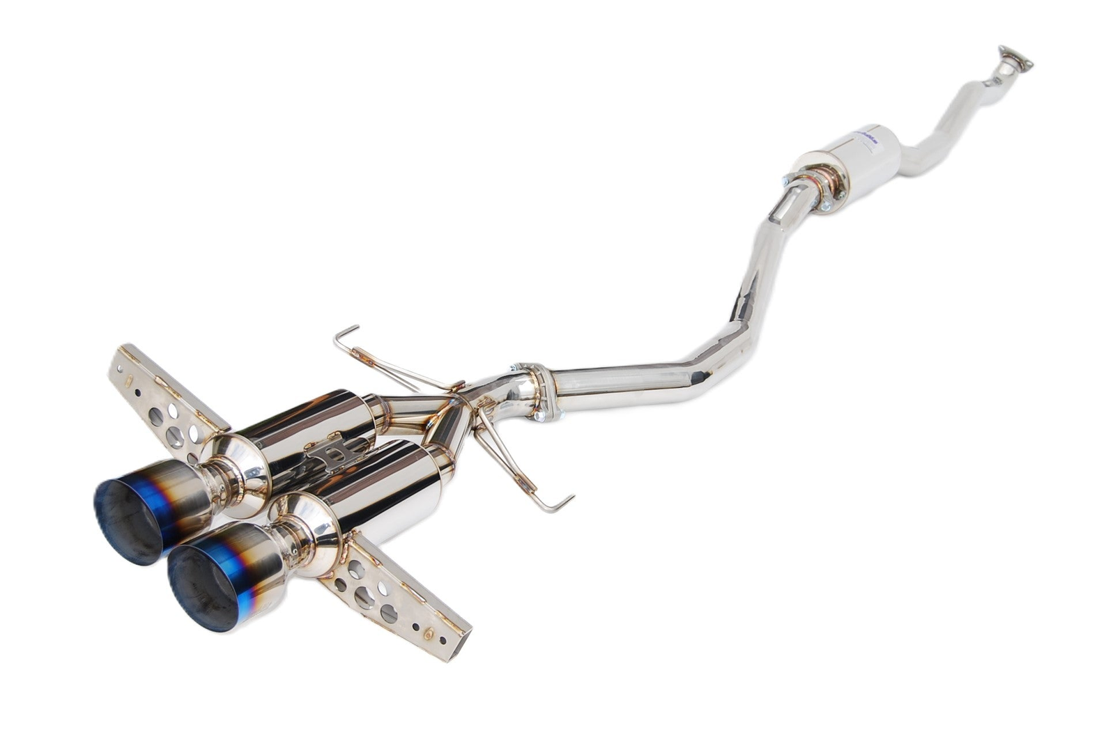Invidia 2017+ Honda Civic Hatchback Sport/Sport Touring Gemini Titanium Tip Cat-back Exhaust