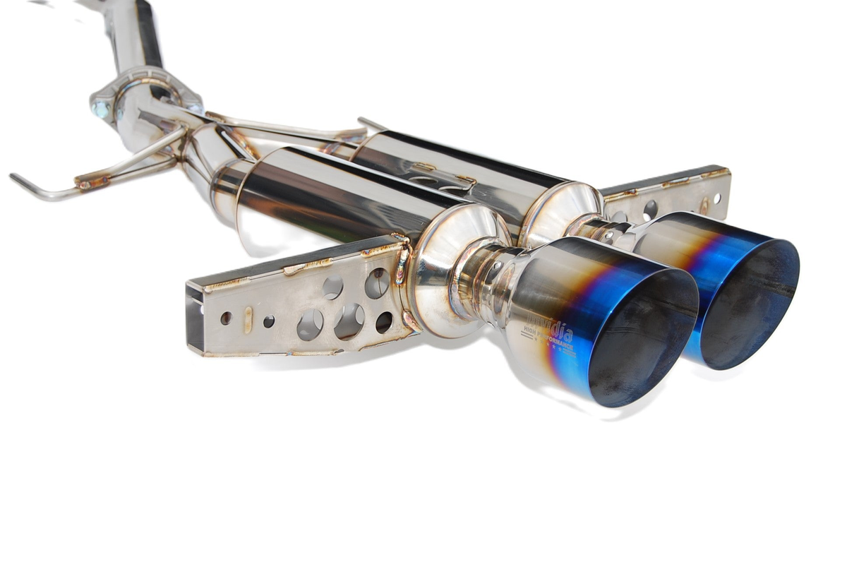 Invidia 2017+ Honda Civic Hatchback Sport/Sport Touring Gemini Titanium Tip Cat-back Exhaust