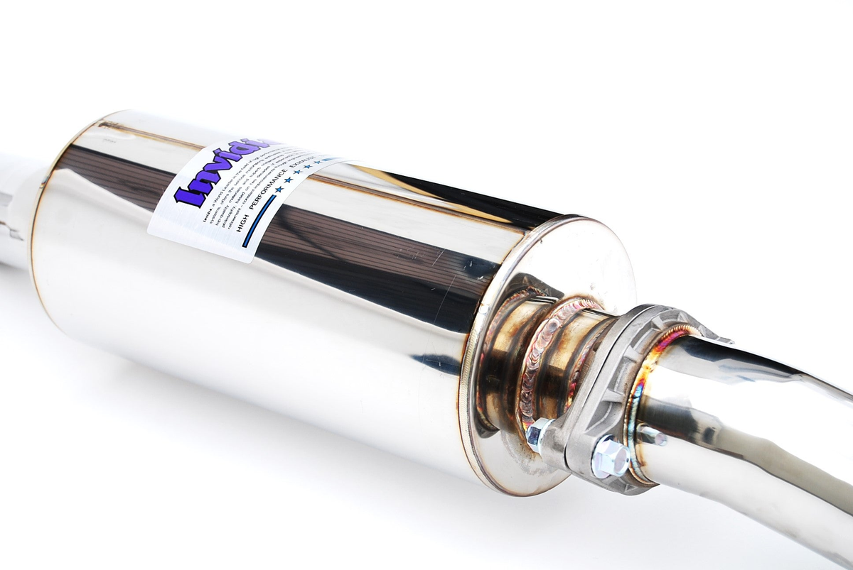 Invidia 2017+ Honda Civic Hatchback Sport/Sport Touring Gemini Titanium Tip Cat-back Exhaust